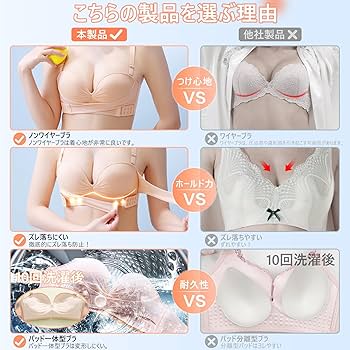 【未使用】フェレナ　ハッピーブラ　Lサイズ ブラック Amazon.co.jp: 背中見せ ブラ ブラトップ 背中 開き インナー